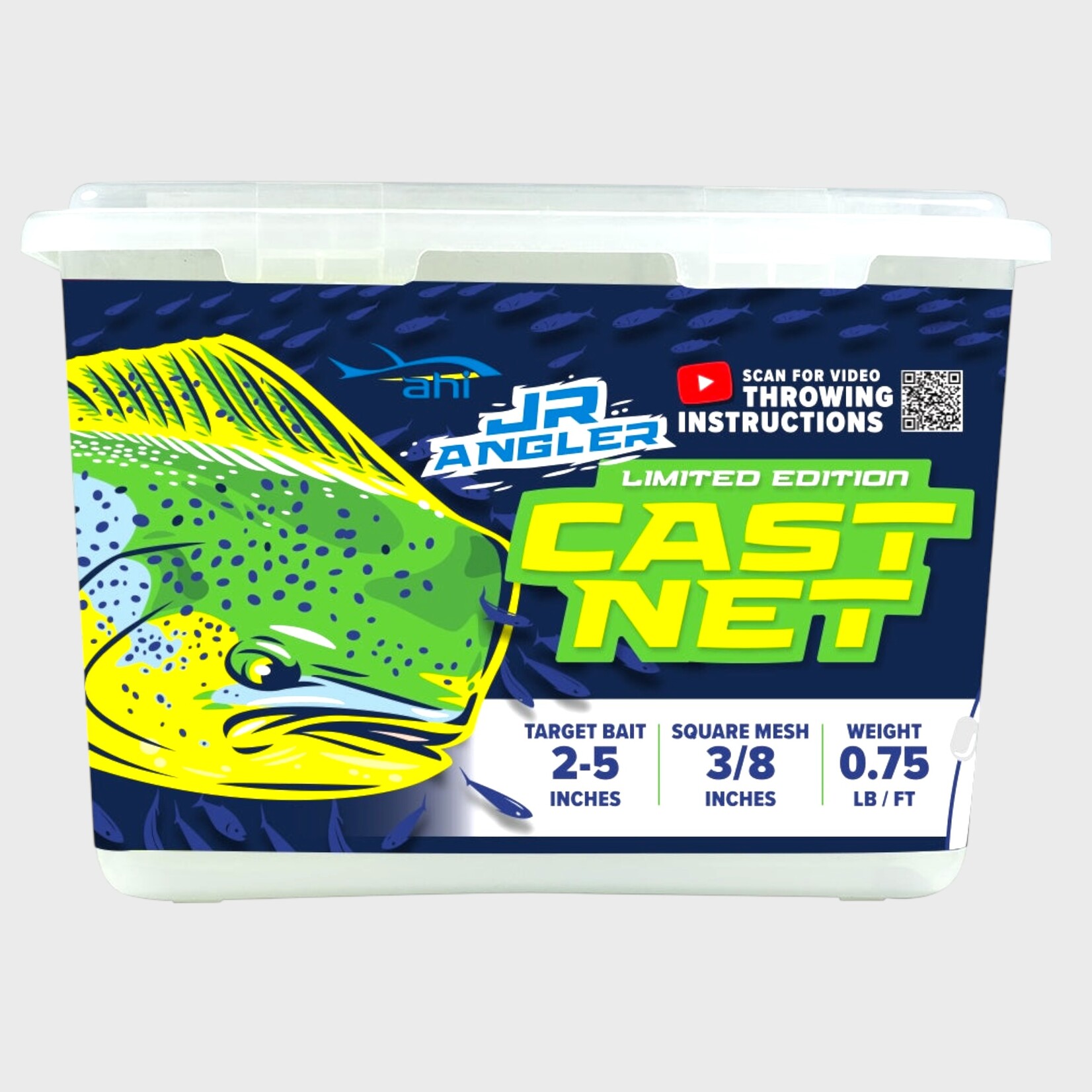 Promar Ahi USA JR Angler Series Mono Cast Nets