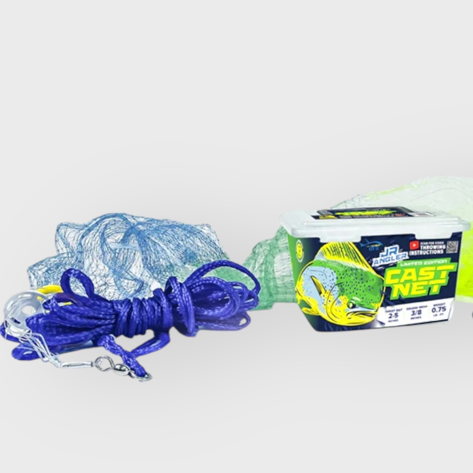 Promar Ahi USA JR Angler Series Mono Cast Nets