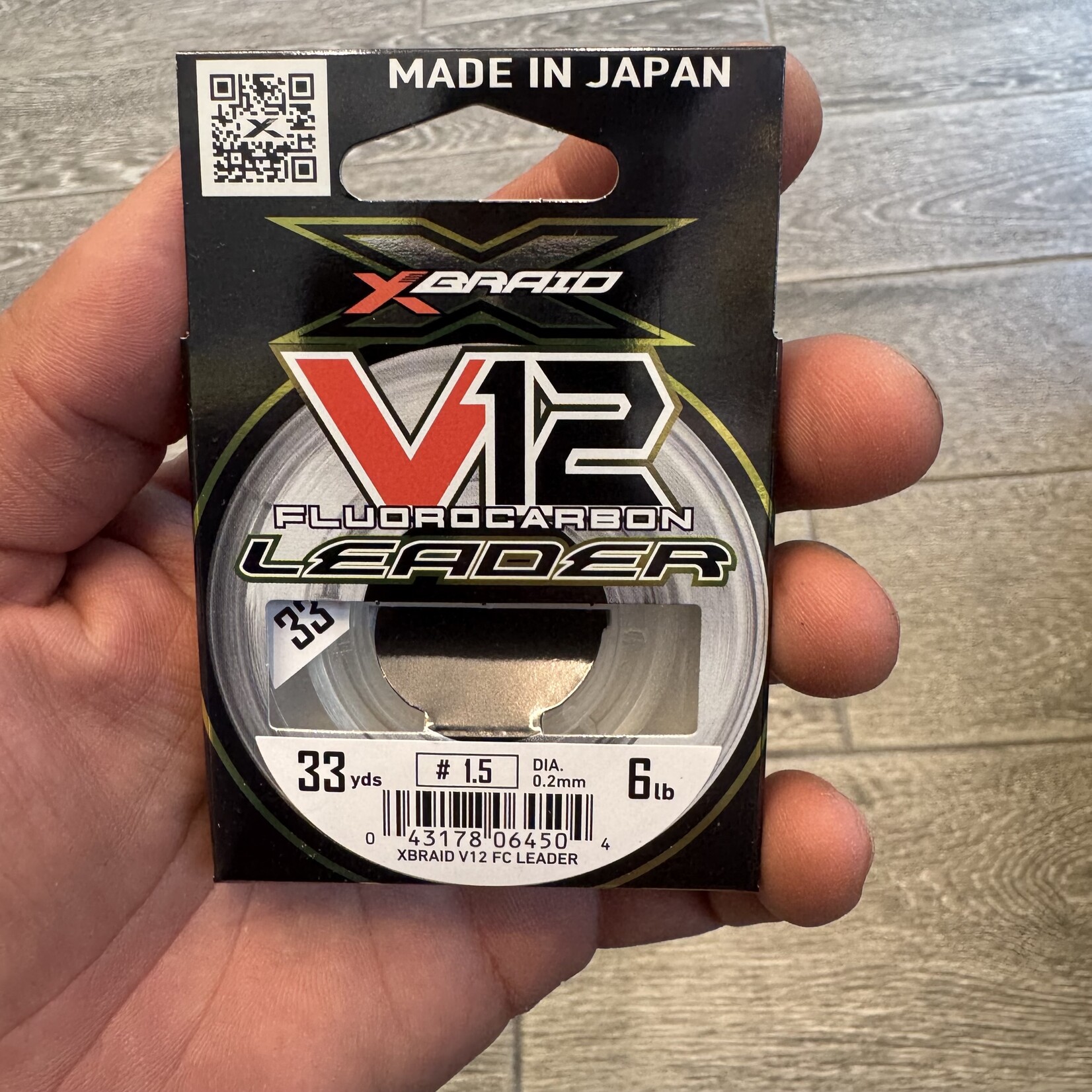 X Braid X-Braid V12 Fluorocarbon Leader