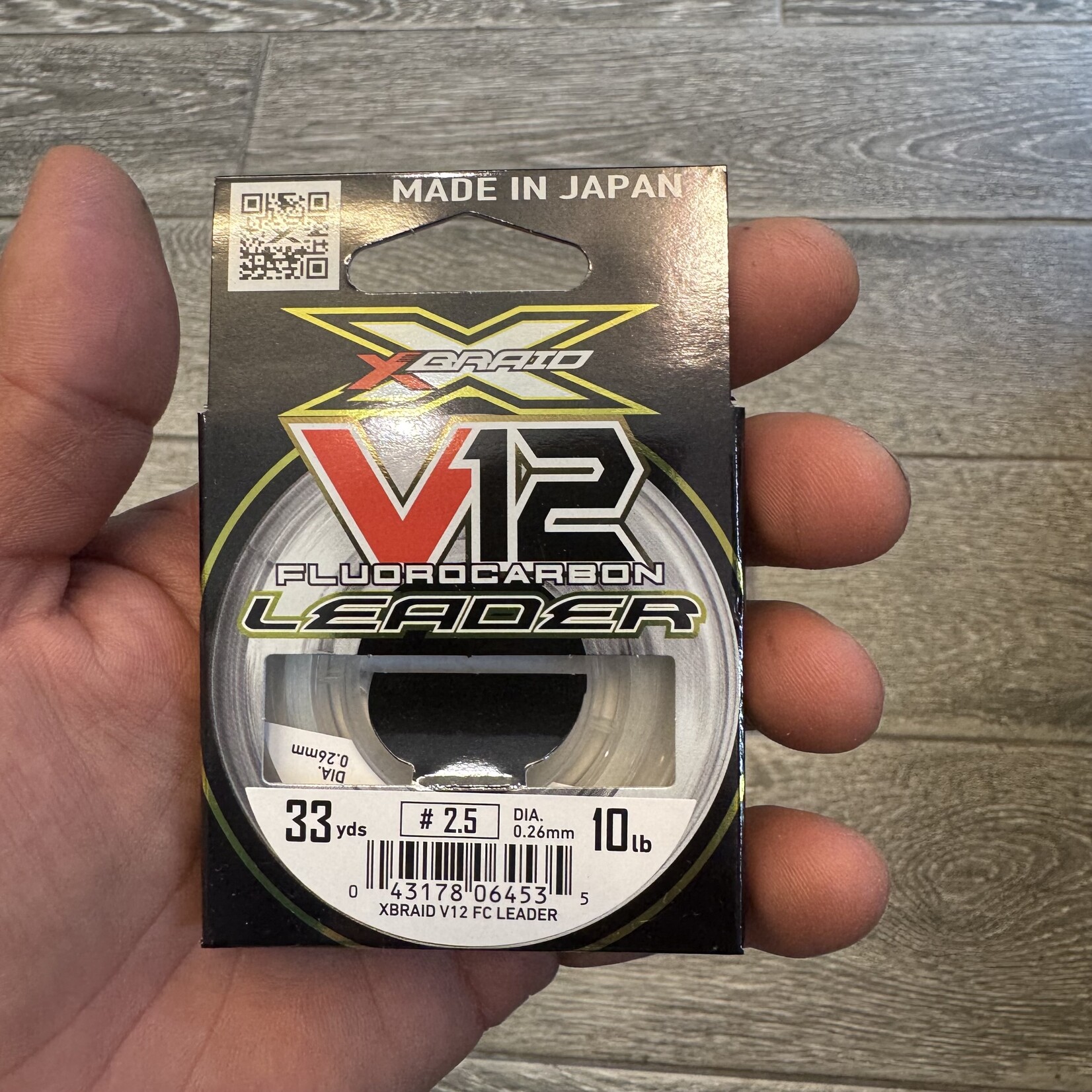 X Braid X-Braid V12 Fluorocarbon Leader