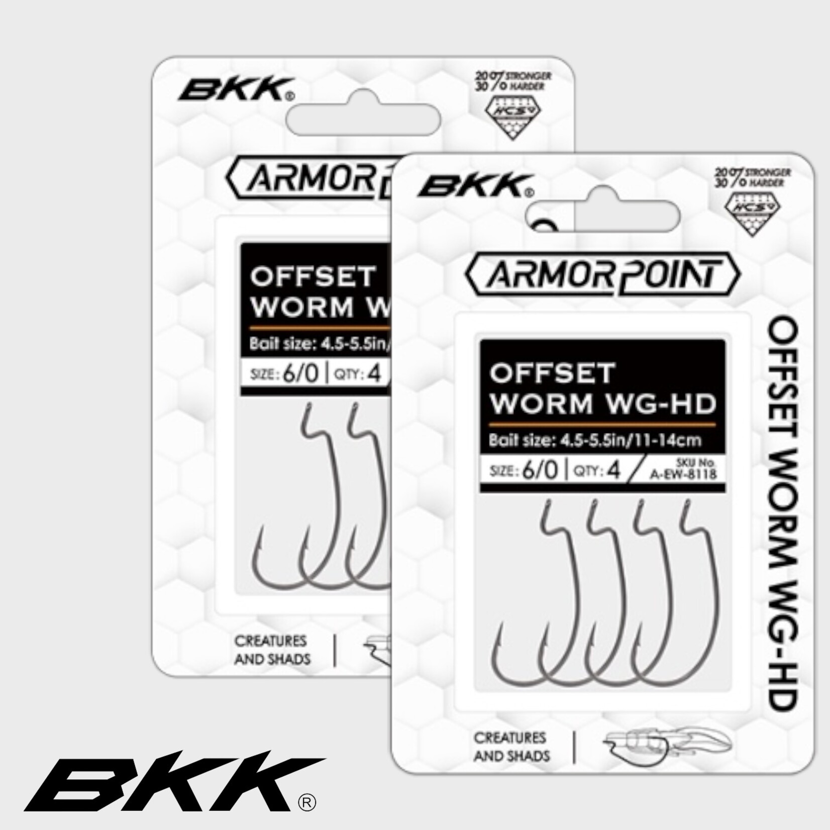 BKK BKK Armour Point - Offset Worm WG-HG