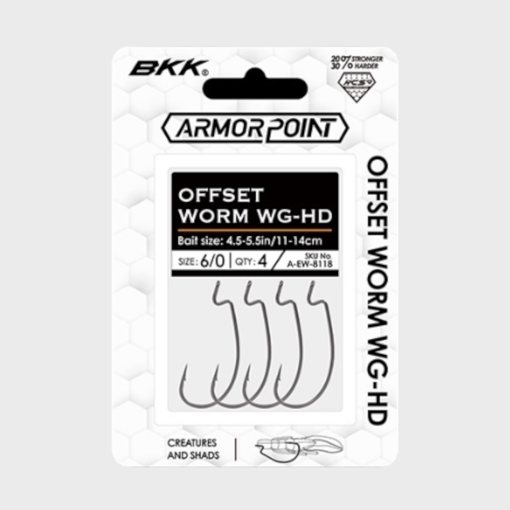 BKK BKK Armour Point - Offset Worm WG-HG