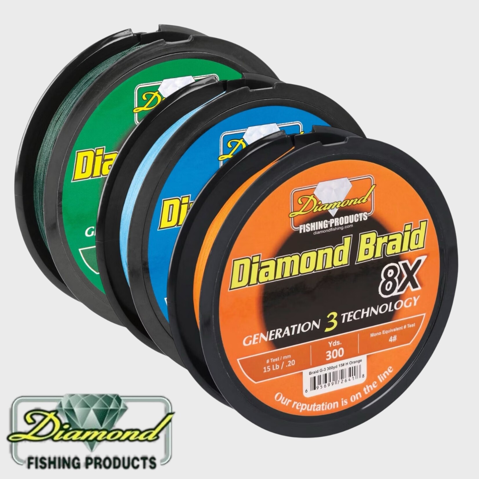 Diamond Diamond Gen III 8X Braid