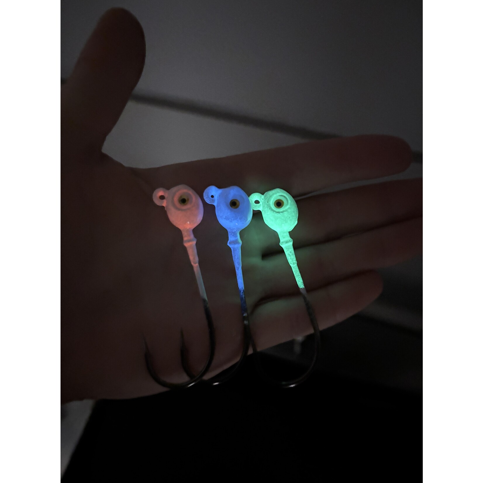 Northeast Fishing Tackle North East Glow Teaser Hooks
