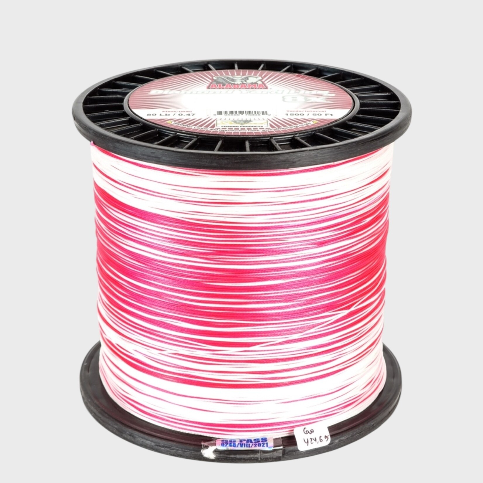 Diamond Diamond Yard Line Collegiate 8X Braid 1500yds