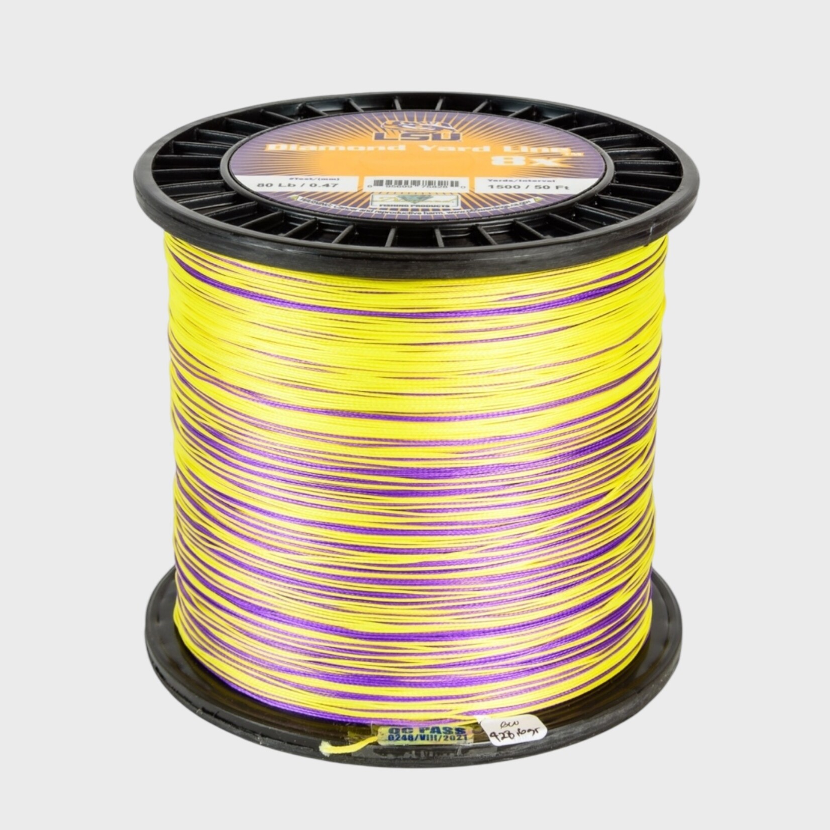 Diamond Diamond Yard Line Collegiate 8X Braid 1500yds