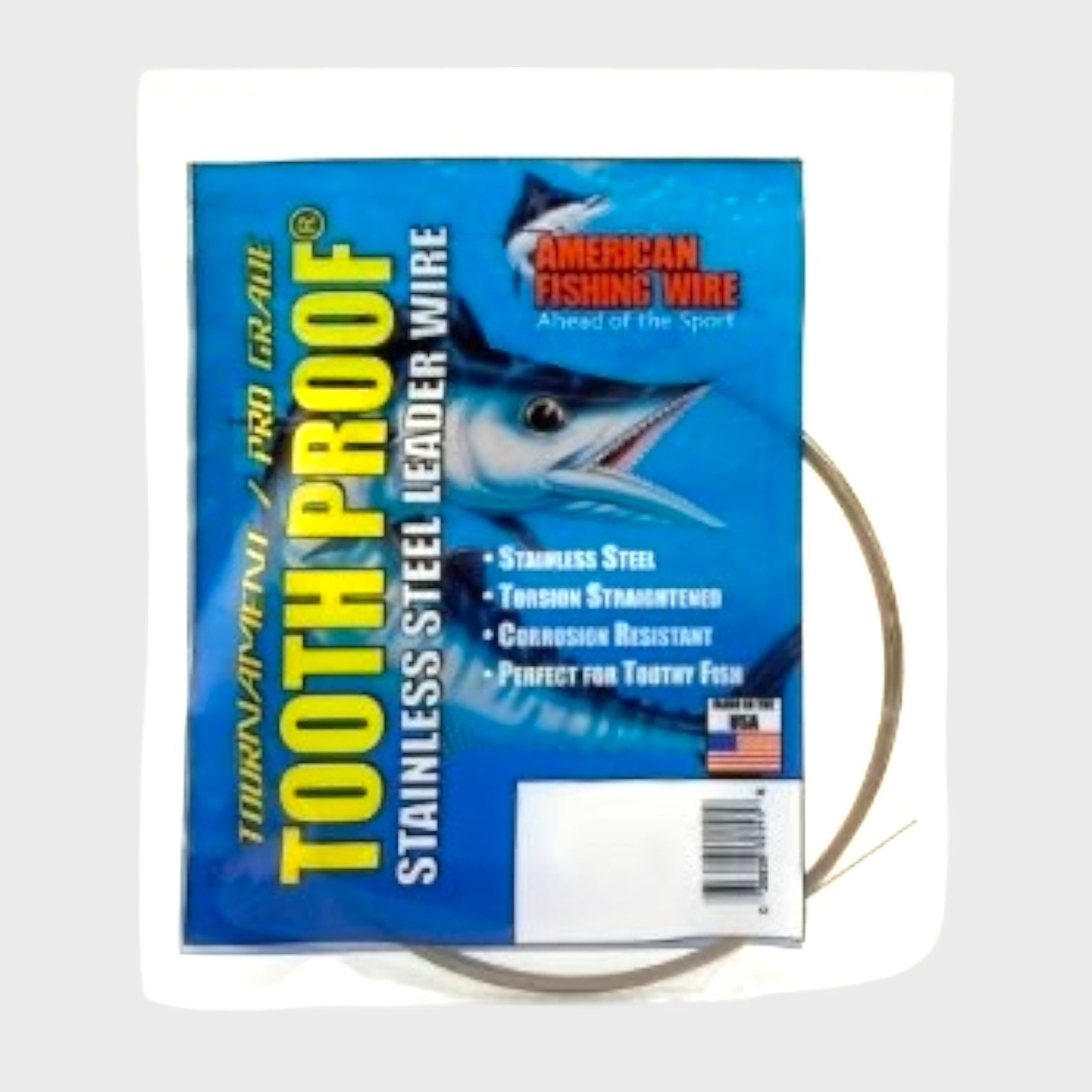 Transparent Tooth Wire AFW Tooth Proof Wire - Tyalure Tackle