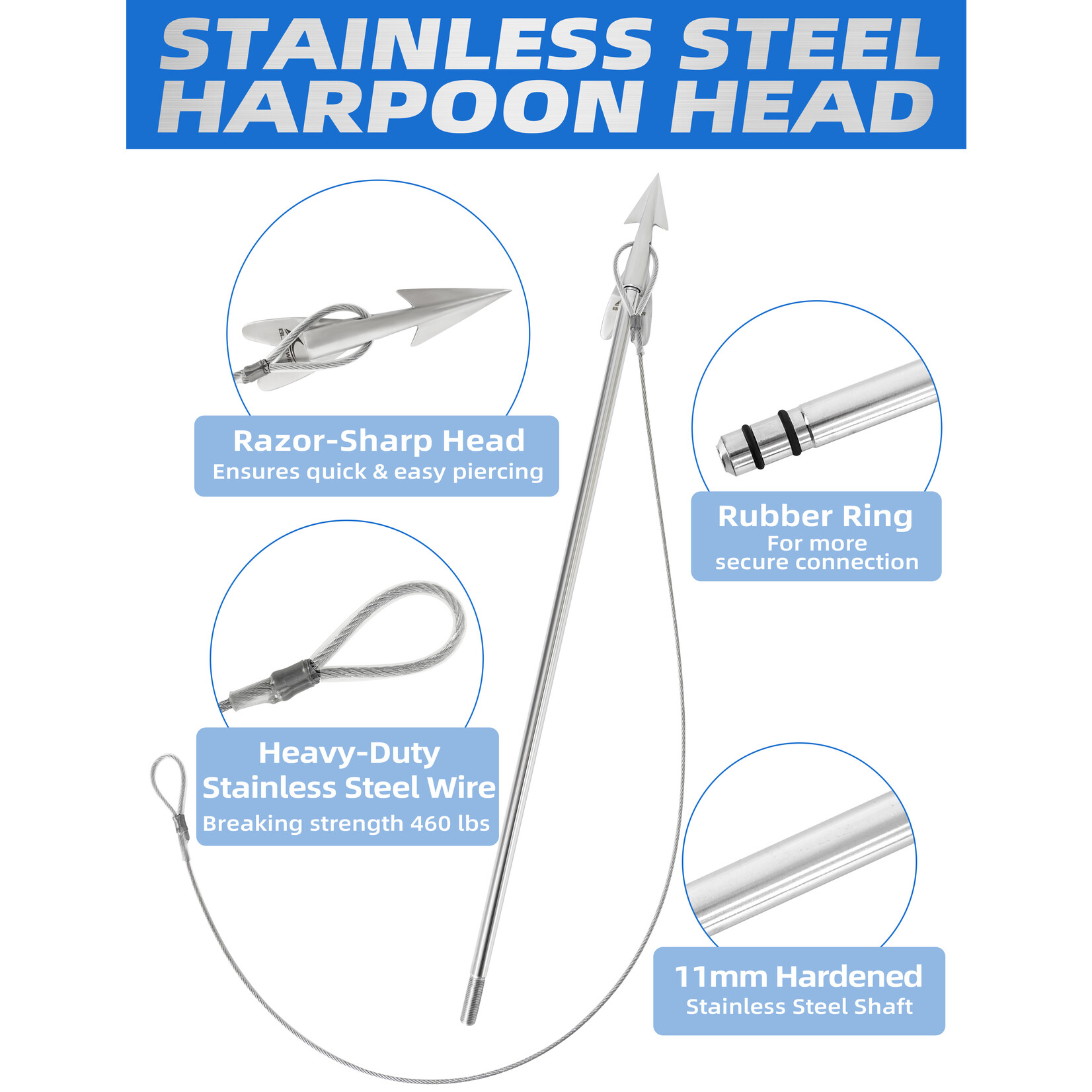 Bluewing Bluewing Carbon Fiber Harpoon