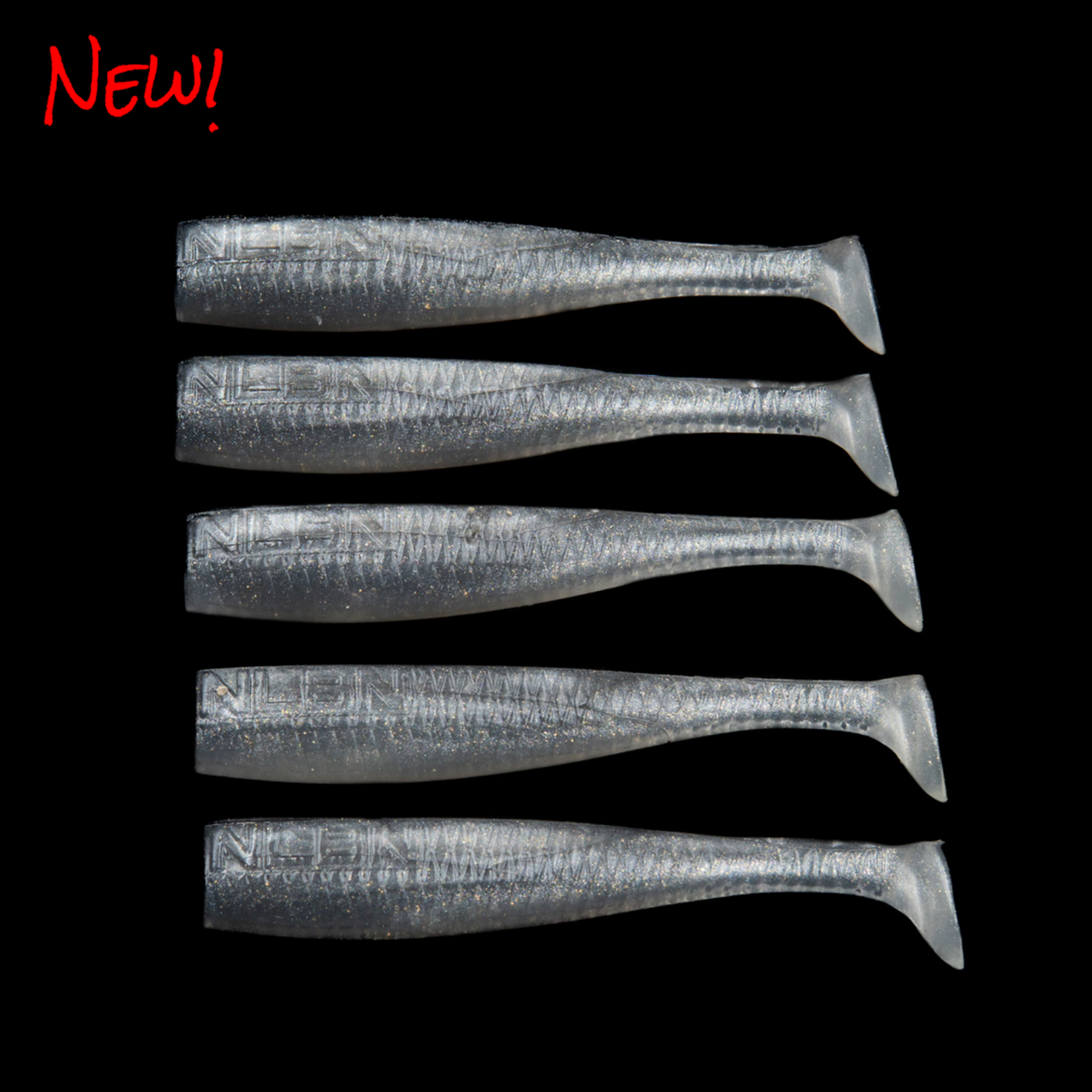 No Live Bait Needed NLBN 3.75" Paddle Tail