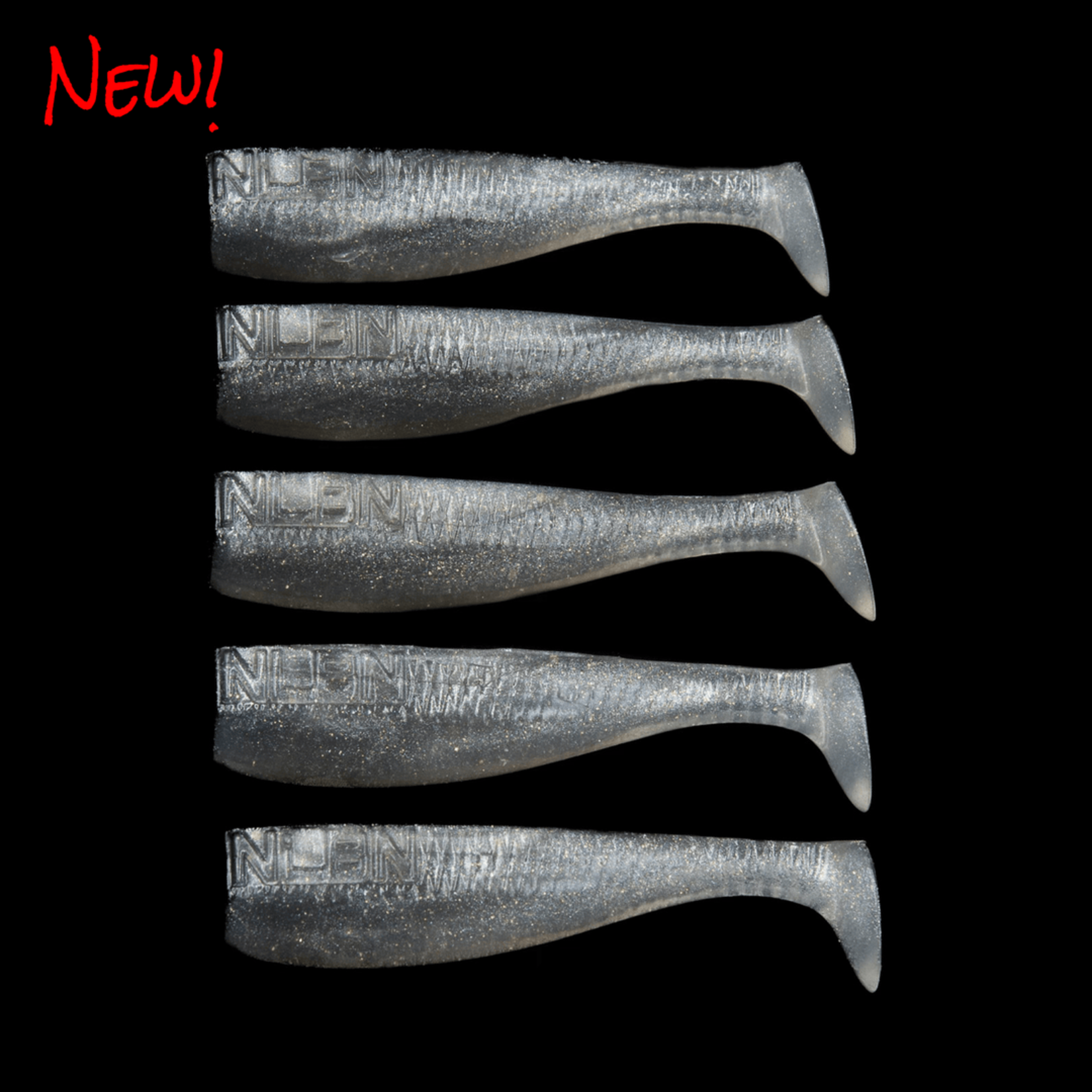 No Live Bait Needed NLBN 3" Paddle Tail