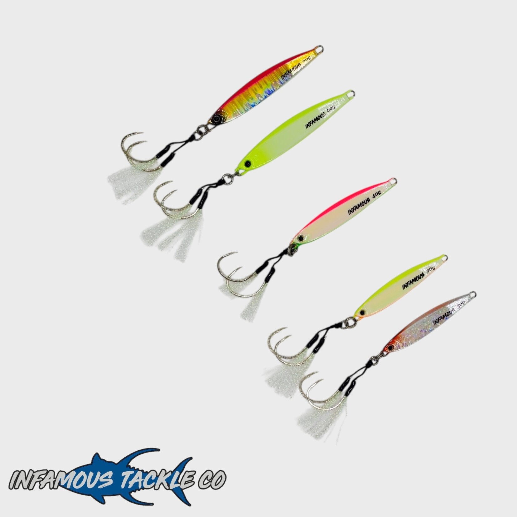 Infamous Tackle Infamous Dagger Glow Jig