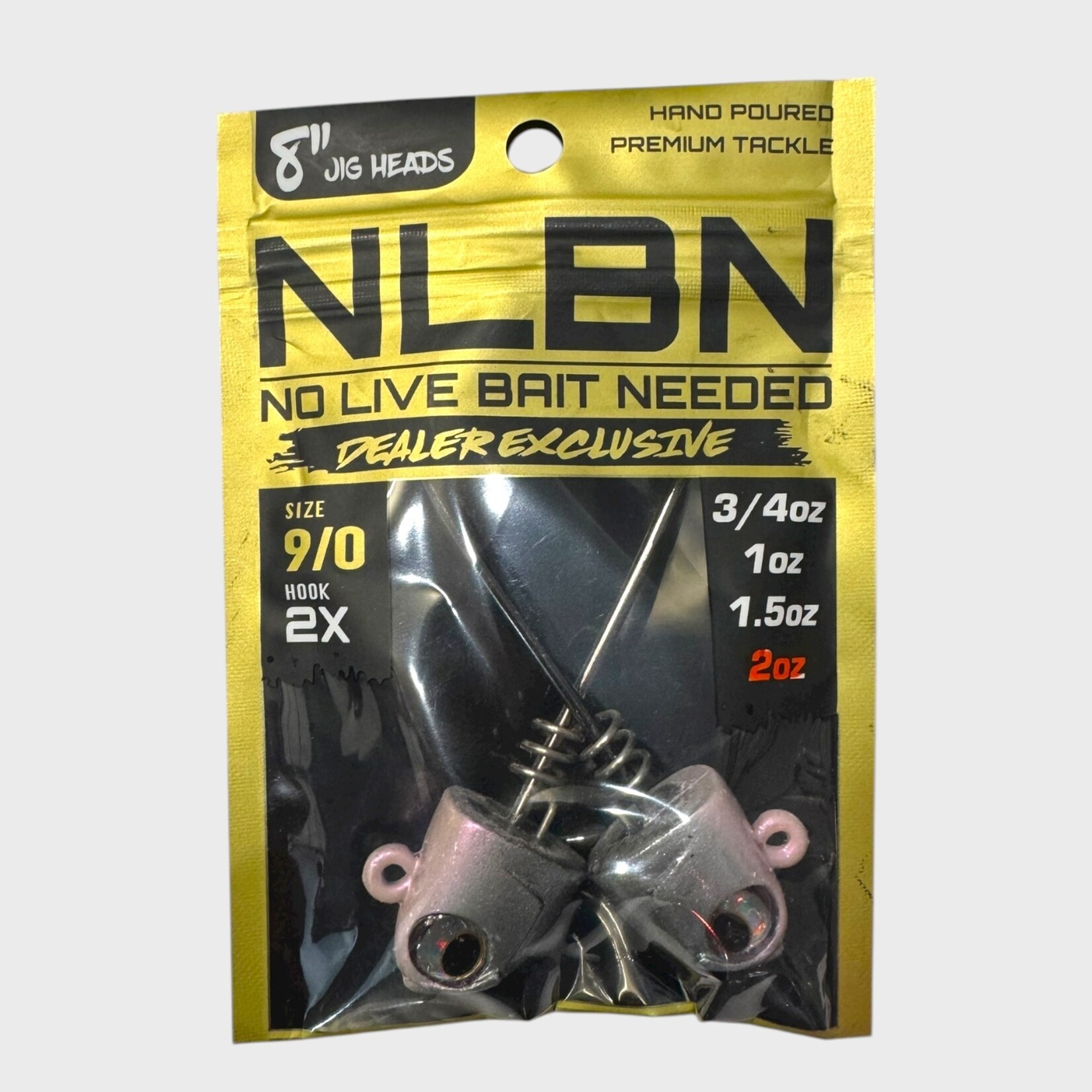 No Live Bait Needed NLBN Dealer Exclusive Jig Heads