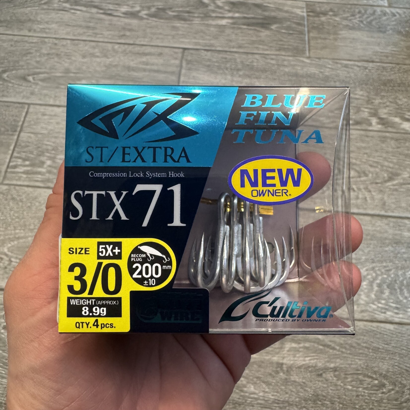 Owner Owner STX-71TN Stinger Treble Hooks