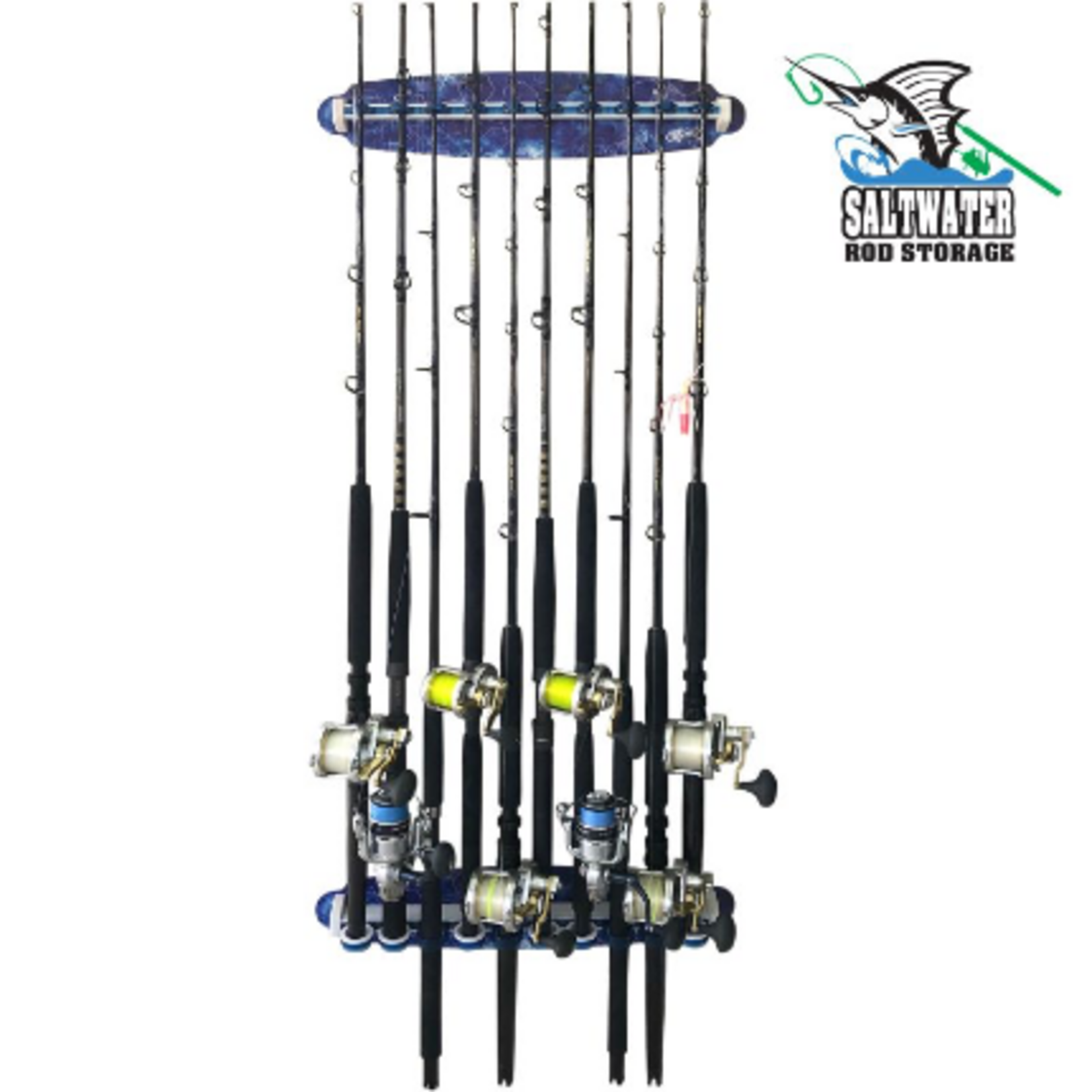 Rush Creek Creations Reel Salty Rod Racks