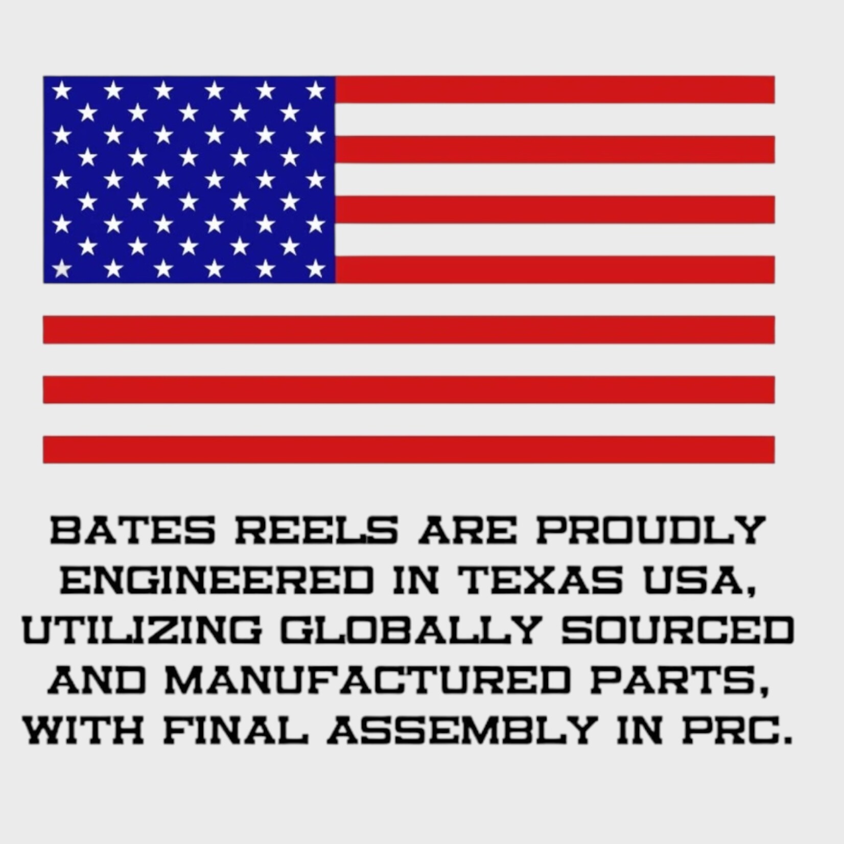 Bates Fishing Co. Bates EDC 100 Baitcaster