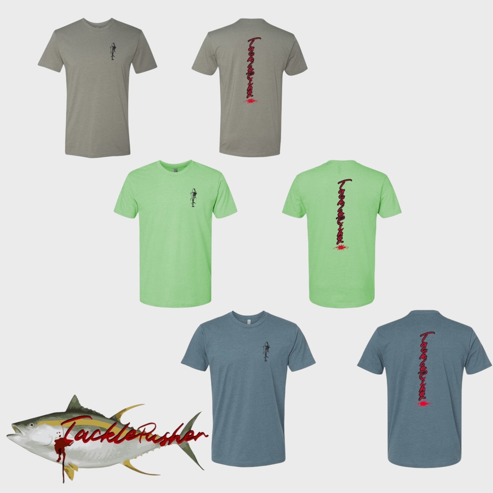 Tacklepusher Tacklepusher Splatter T-Shirt