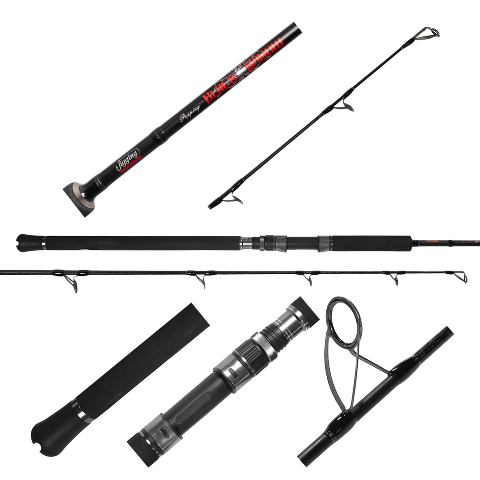 Jigging World Jigging World Black Widow 2.0 Popping