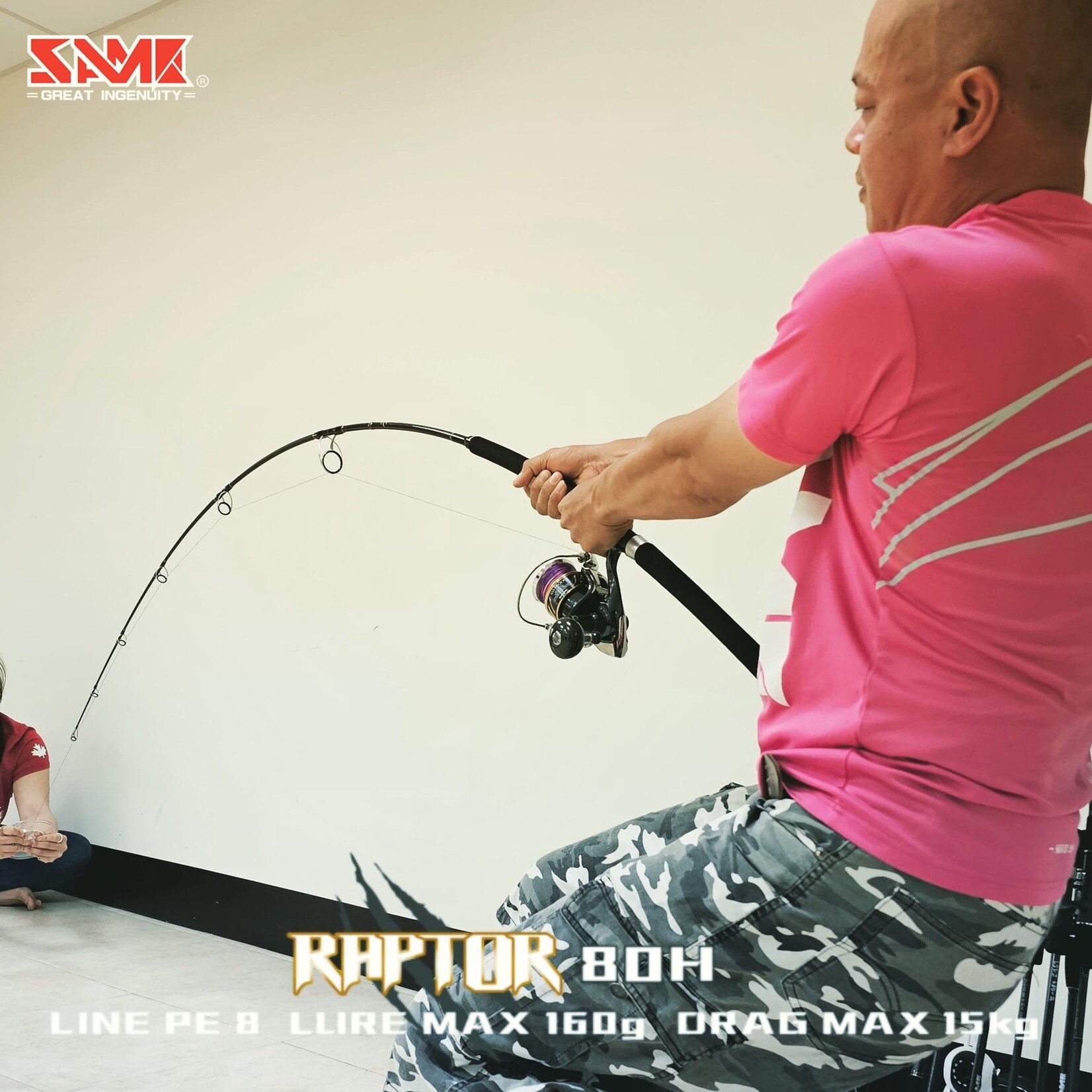 Infamous Tackle Infamous Tackle Raptor Popping Rod