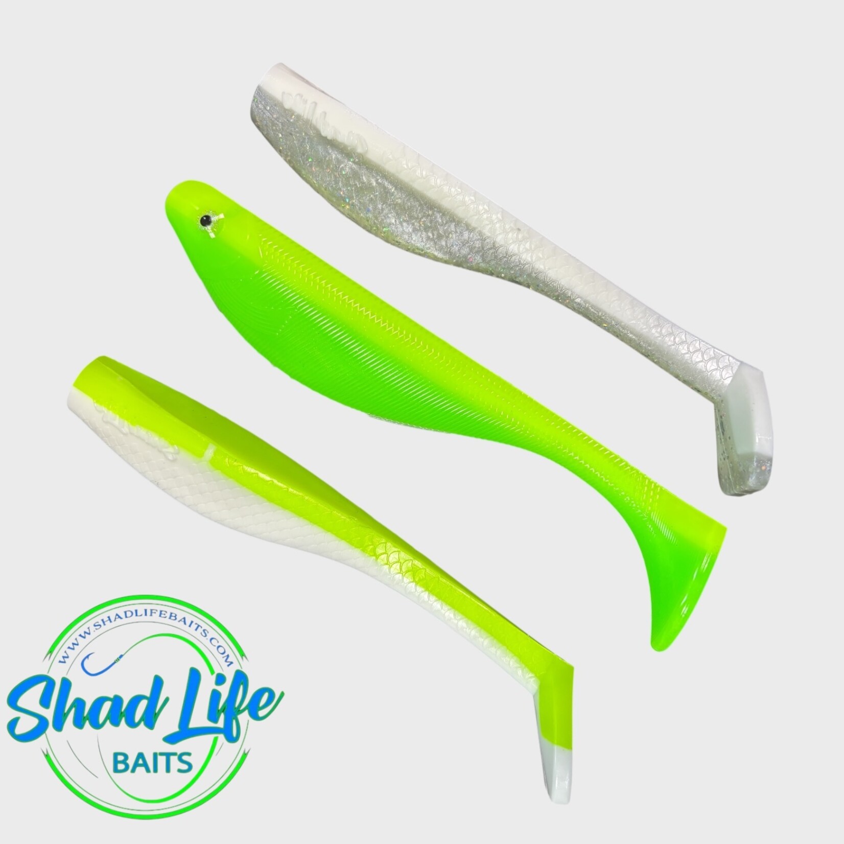 Shad Life Baits Shad Life Custom Replacement Tails