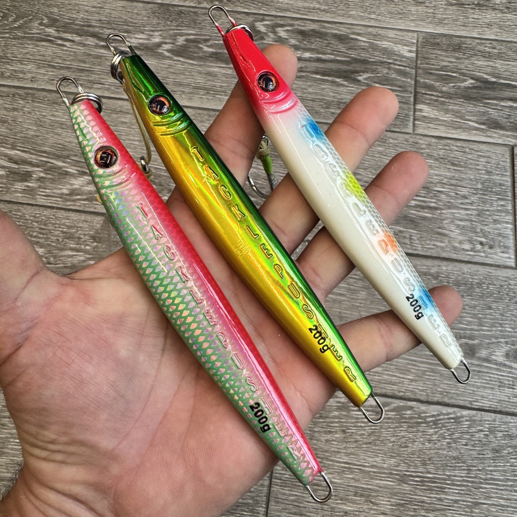Tacklepusher Tacklepusher Glow Deepster Jigs