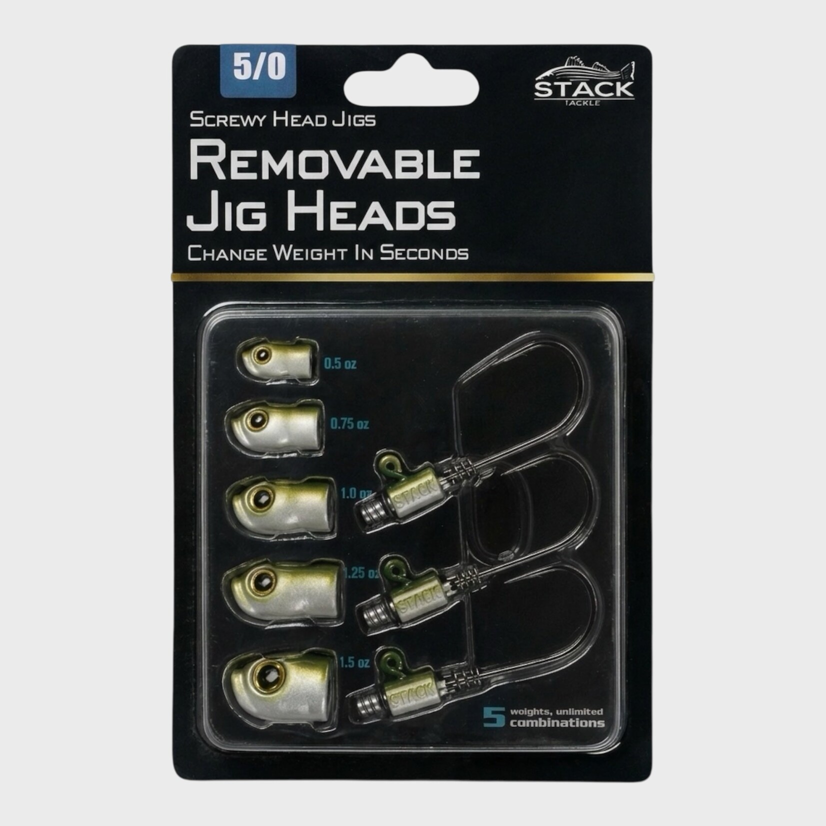 Stack tackle Stack Screwy Head Jigs