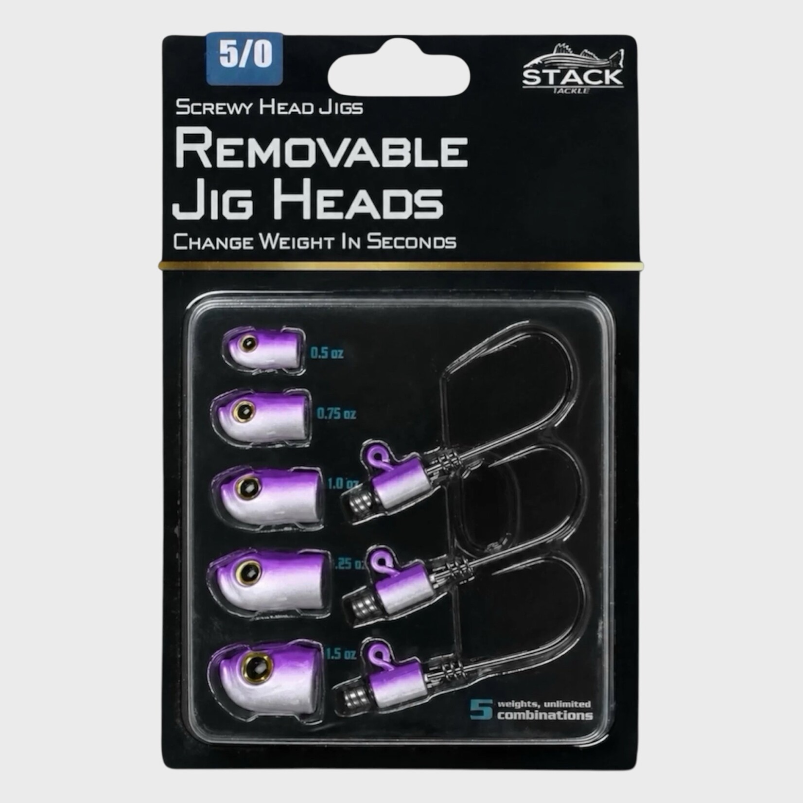 Stack tackle Stack Screwy Head Jigs