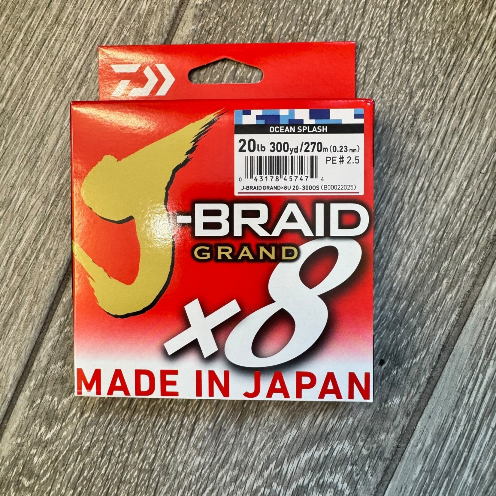 Daiwa Daiwa J Braid Grand Ocean Splash