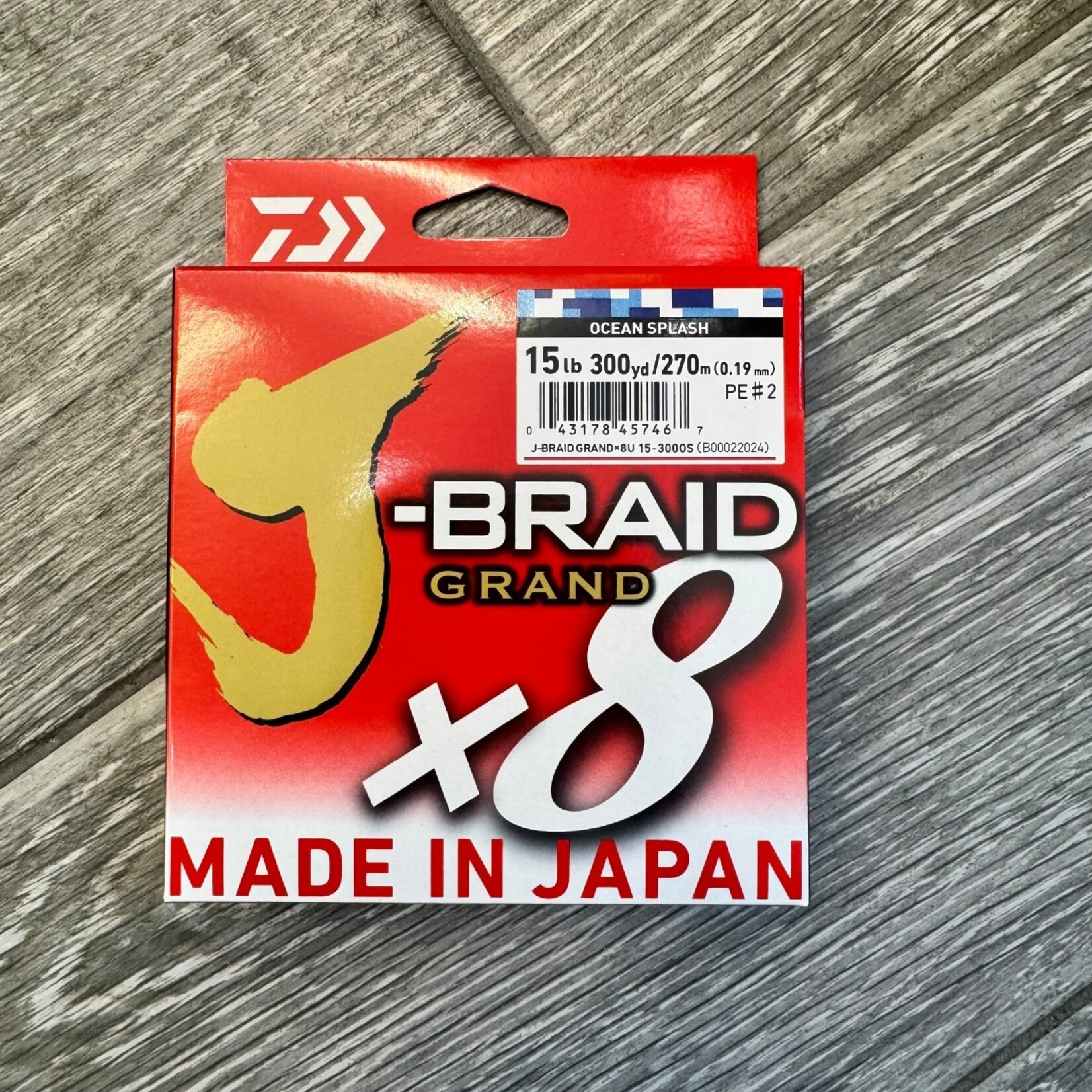 Daiwa Daiwa J Braid Grand Ocean Splash