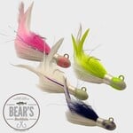 Bear's Bucktails Bear's Custom Glow Bucktails