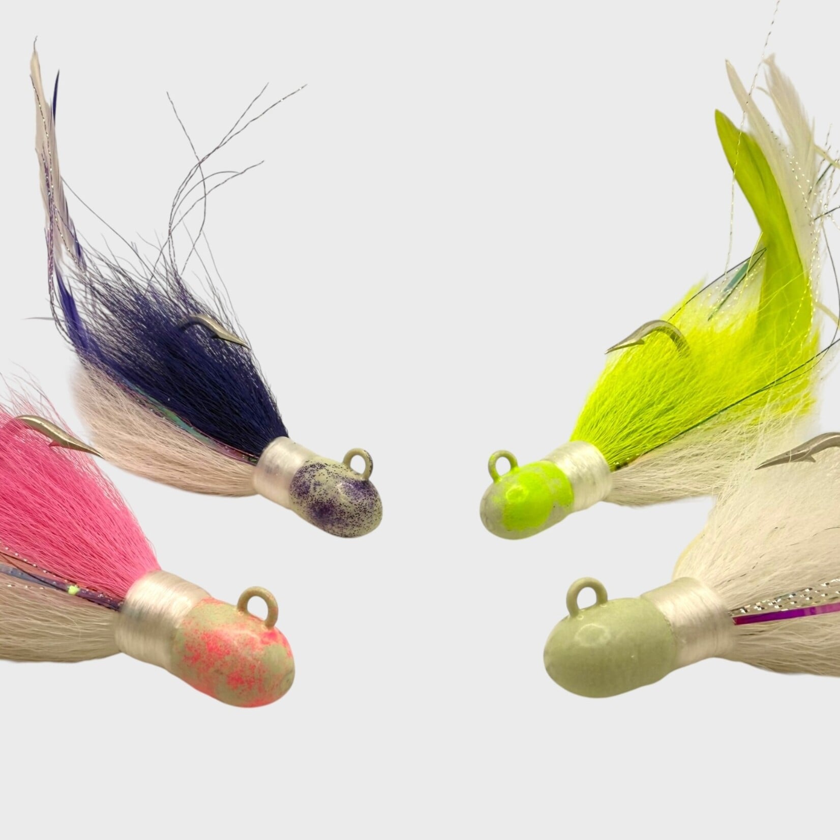Bear's Bucktails Bear's Custom Glow Bucktails