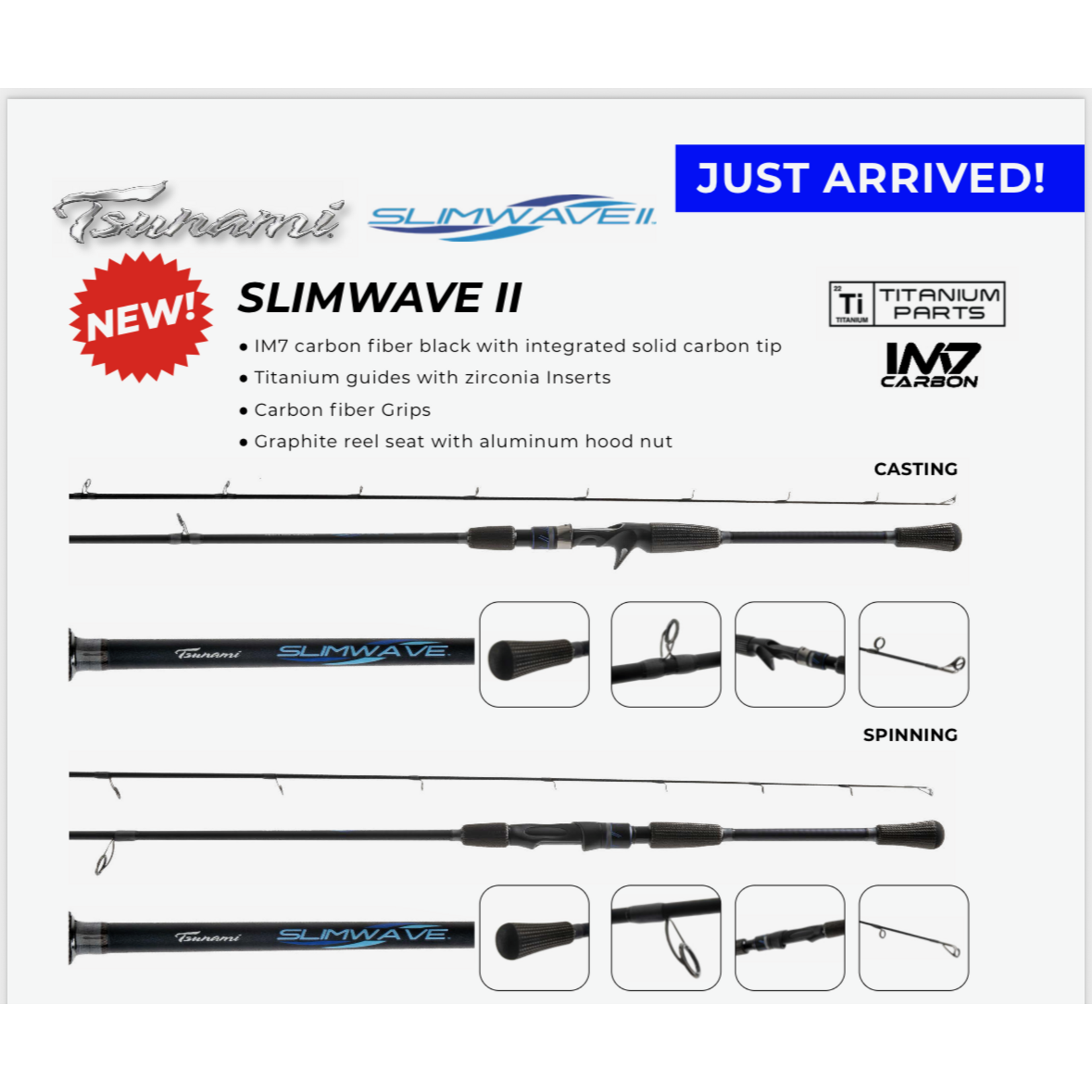 Tsunami Tsunami Slimwave II Spin Rod