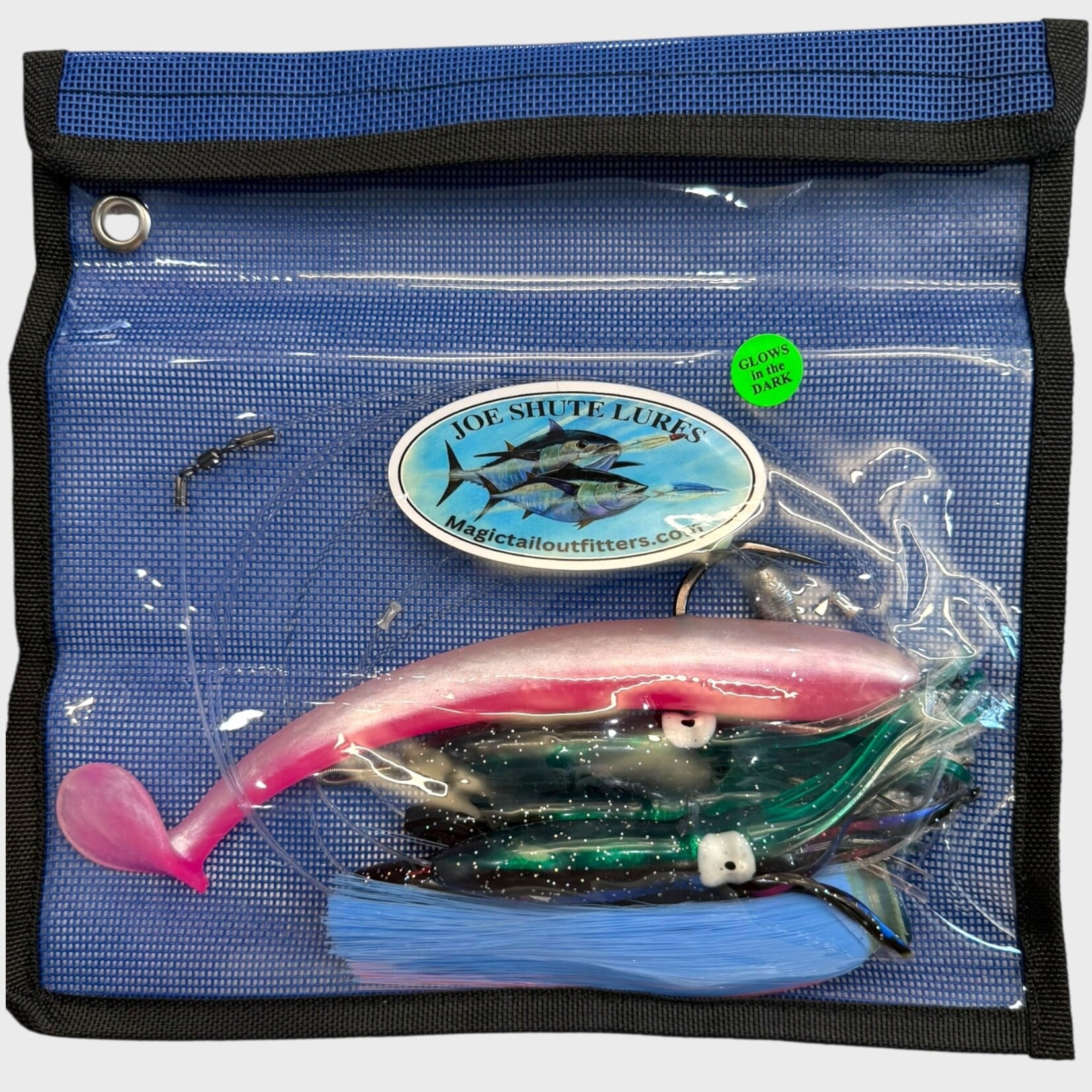 Magic Tail Magic Tail Weighted Glow Shad Chains