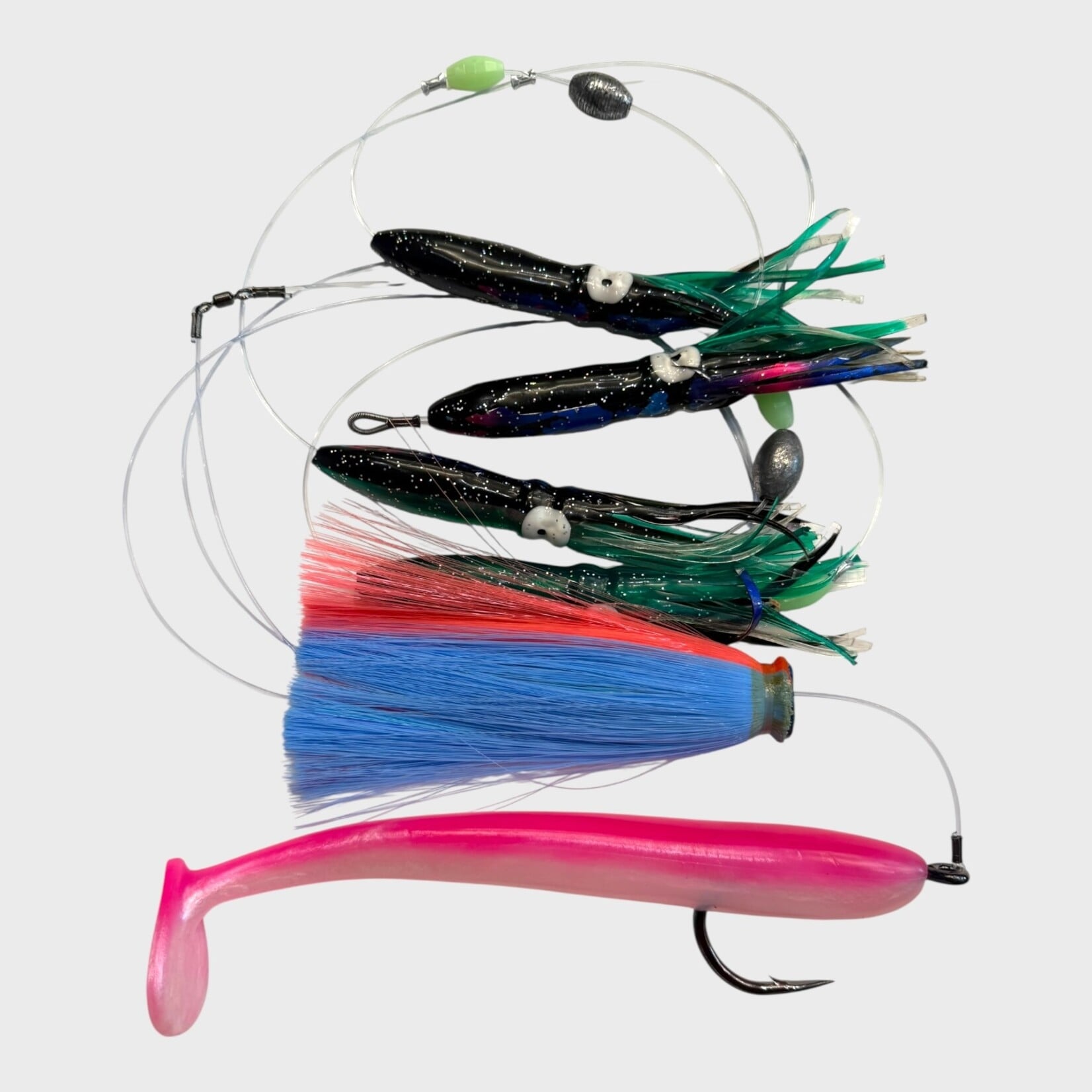Magic Tail Magic Tail Weighted Glow Shad Chains