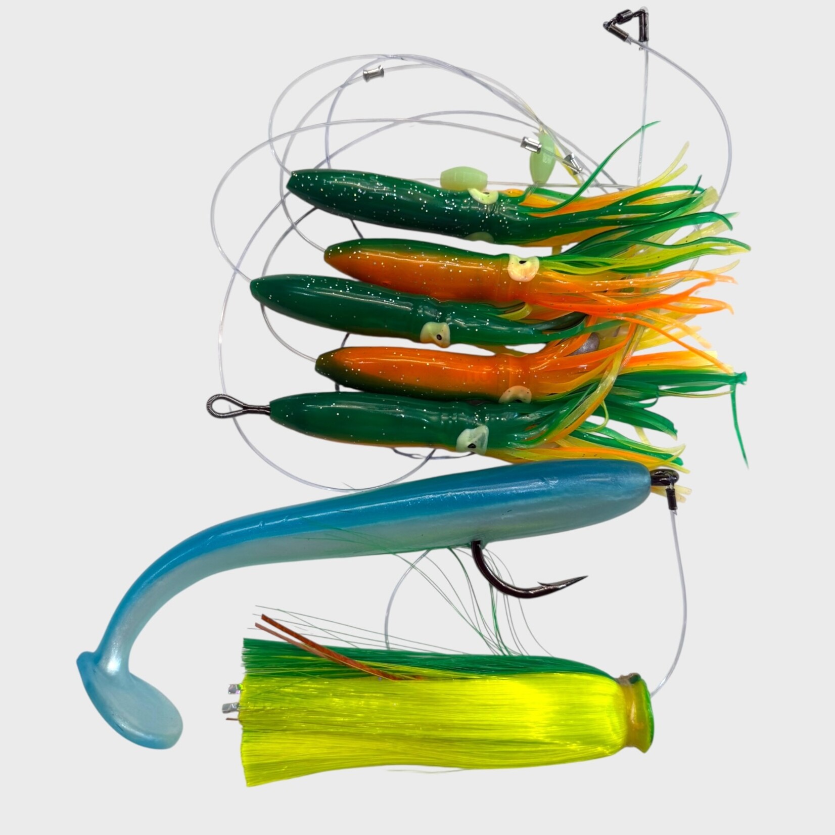 Magic Tail Magic Tail Weighted Glow Shad Chains