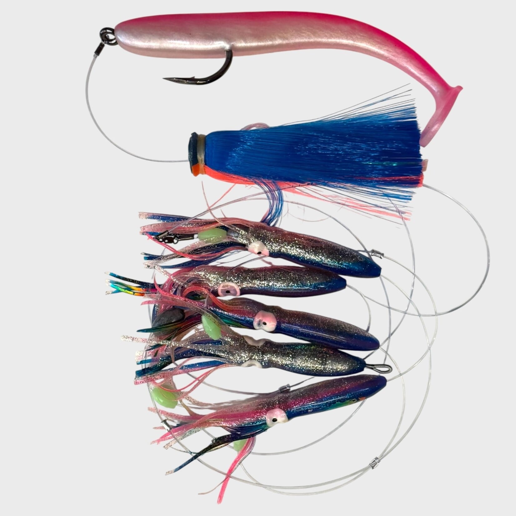 Magic Tail Magic Tail Weighted Glow Shad Chains