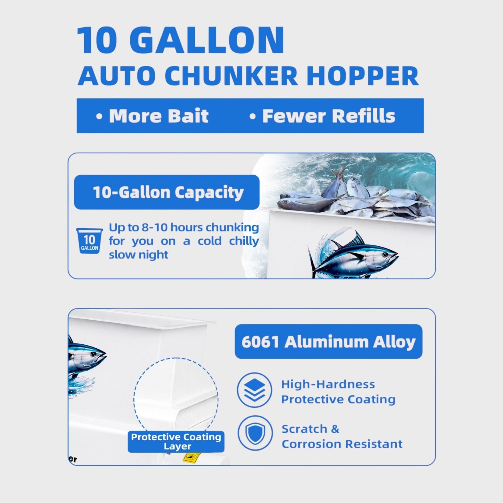 Bluewing Bluewing Auto Chunker Tuna Pro Ultra Slow