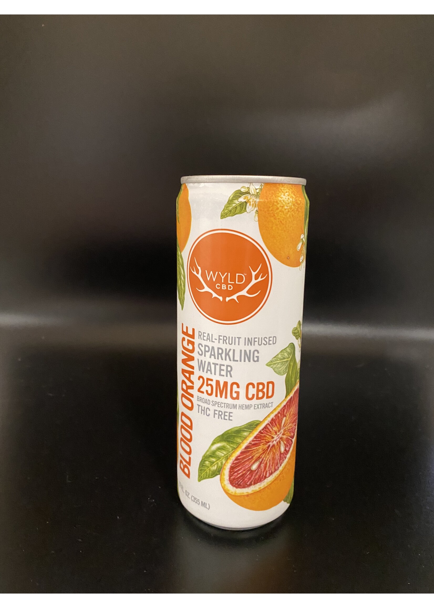 Wyld CBD Sparkling Water Blood Orange Midwest Wellness