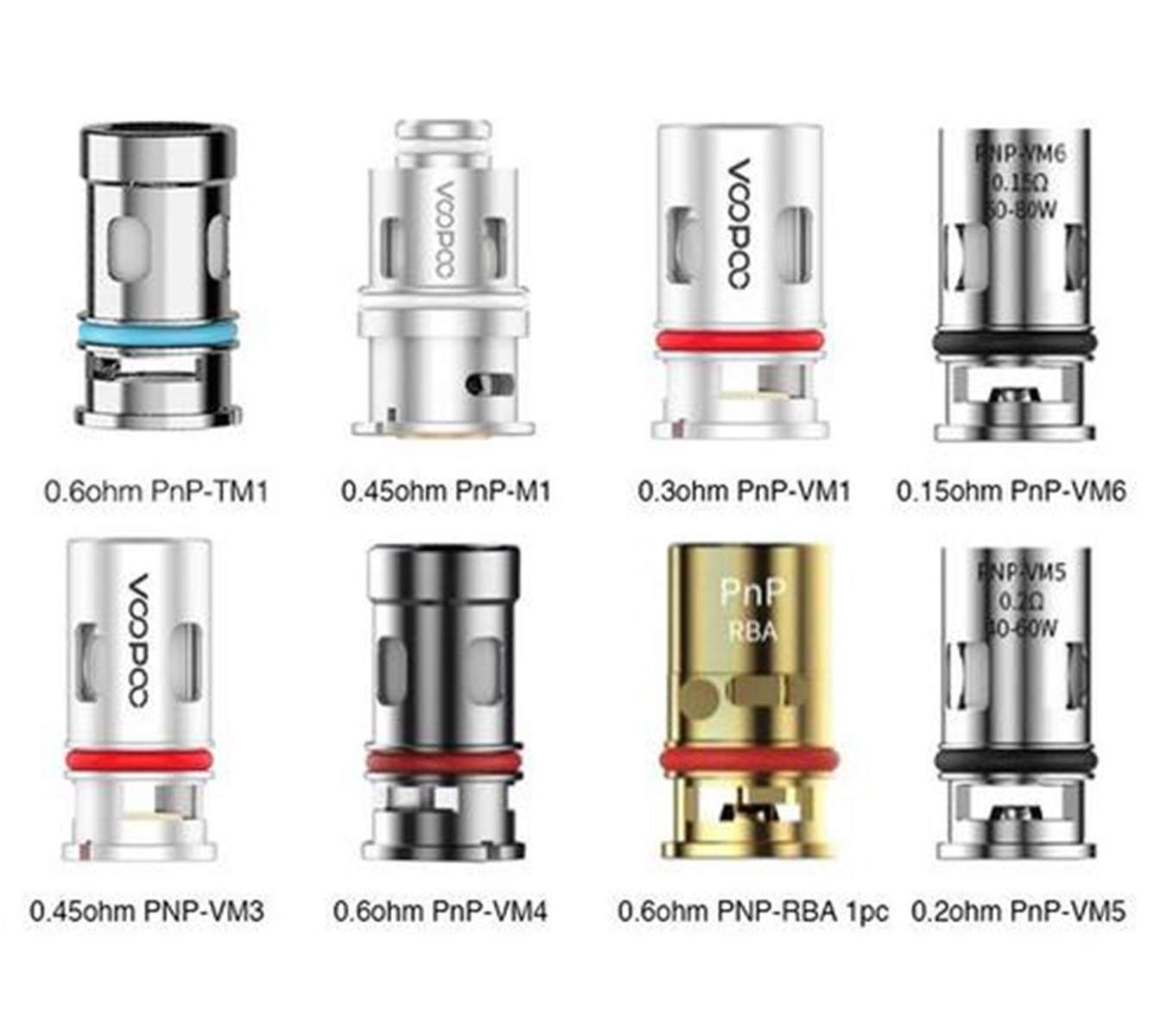 VOOPOO VOOPOO PNP REPLACEMENT COIL (5 PACK)
