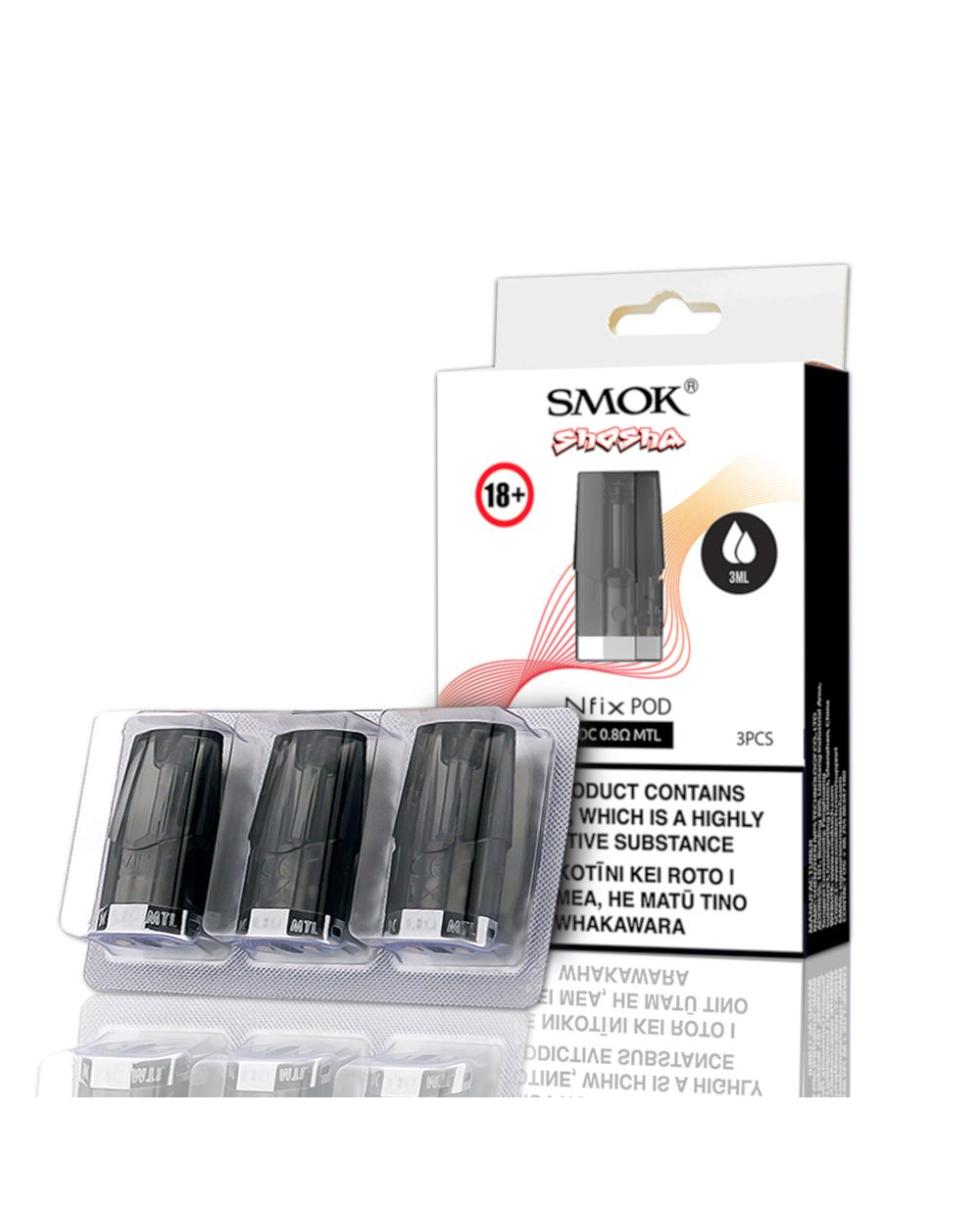 SMOK SMOK NFIX REPLACEMENT POD (3 PACK) [CRC]