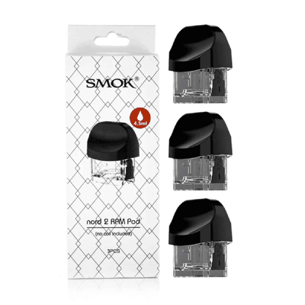 SMOK SMOK NORD 2 EMPTY POD (3 PACK) [CRC]