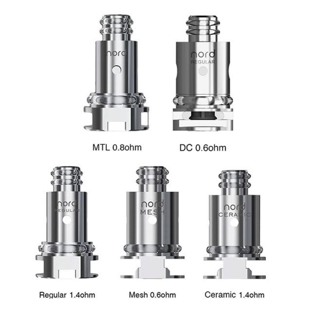 SMOK NORD REPLACEMENT COILS (5 PACK)