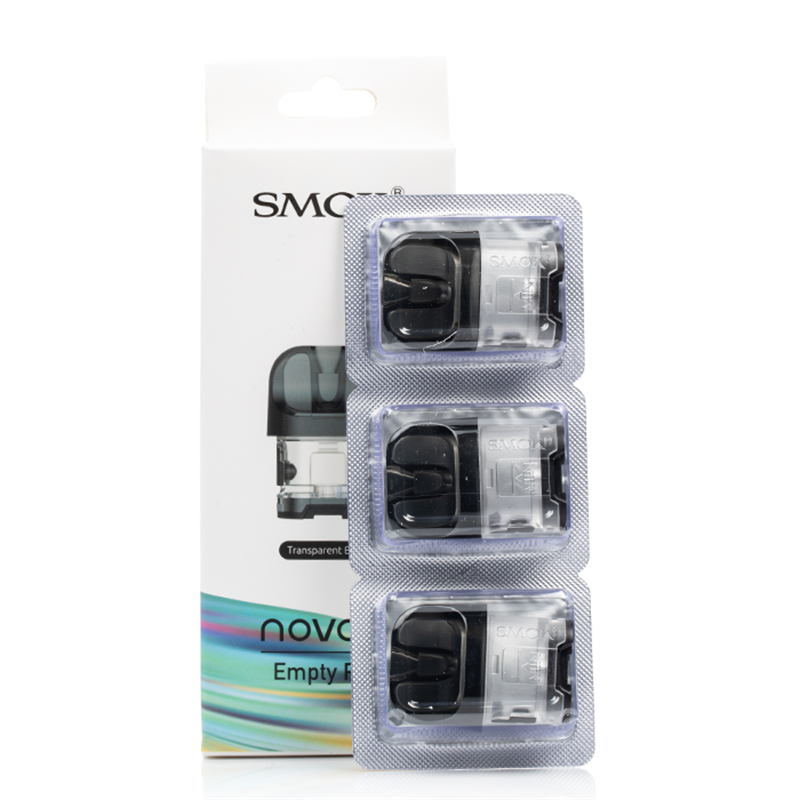 SMOK SMOK NOVO 4 EMPTY REPLACEMENT POD (3 PACK) [CRC]