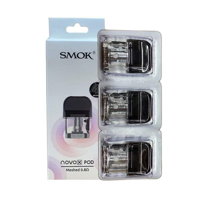 SMOK NOVO X REPLACEMENT POD (3 PACK) [CRC]