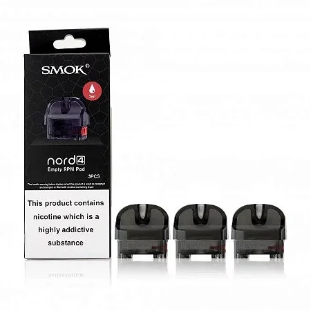 SMOK SMOK NORD 4 EMPTY POD (3 PACK) [CRC]