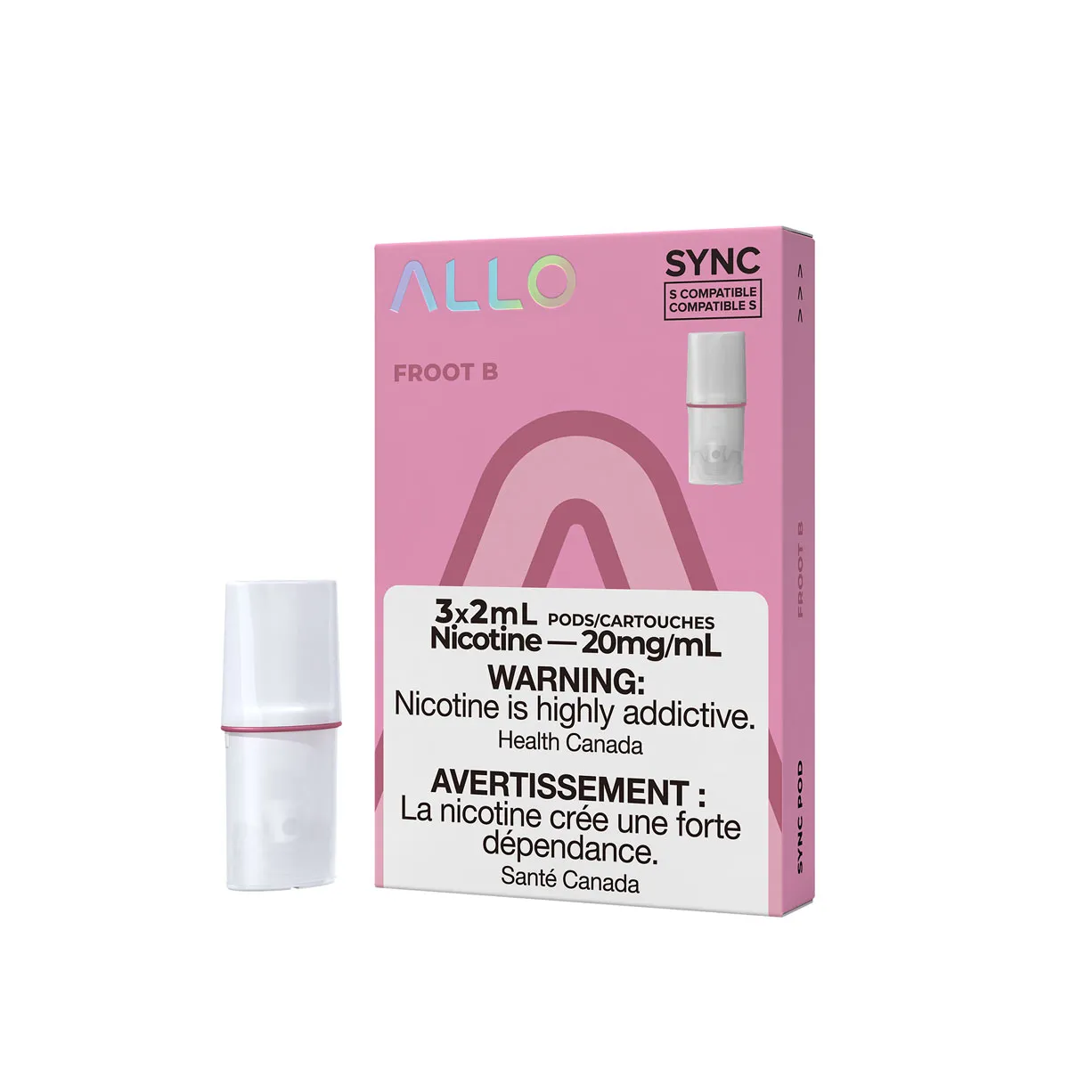 ALLO Allo Sync Replacement Pods 20mg (3-Pack)