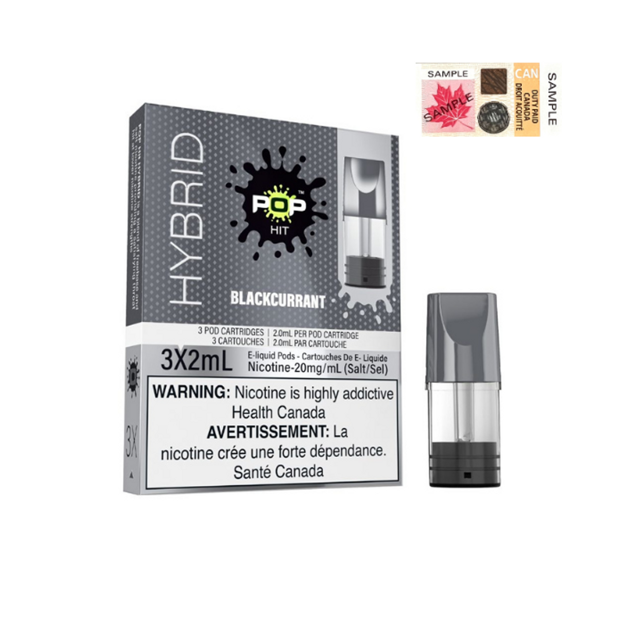 POP POP Hybrid Pods 20mg (3-Pack)