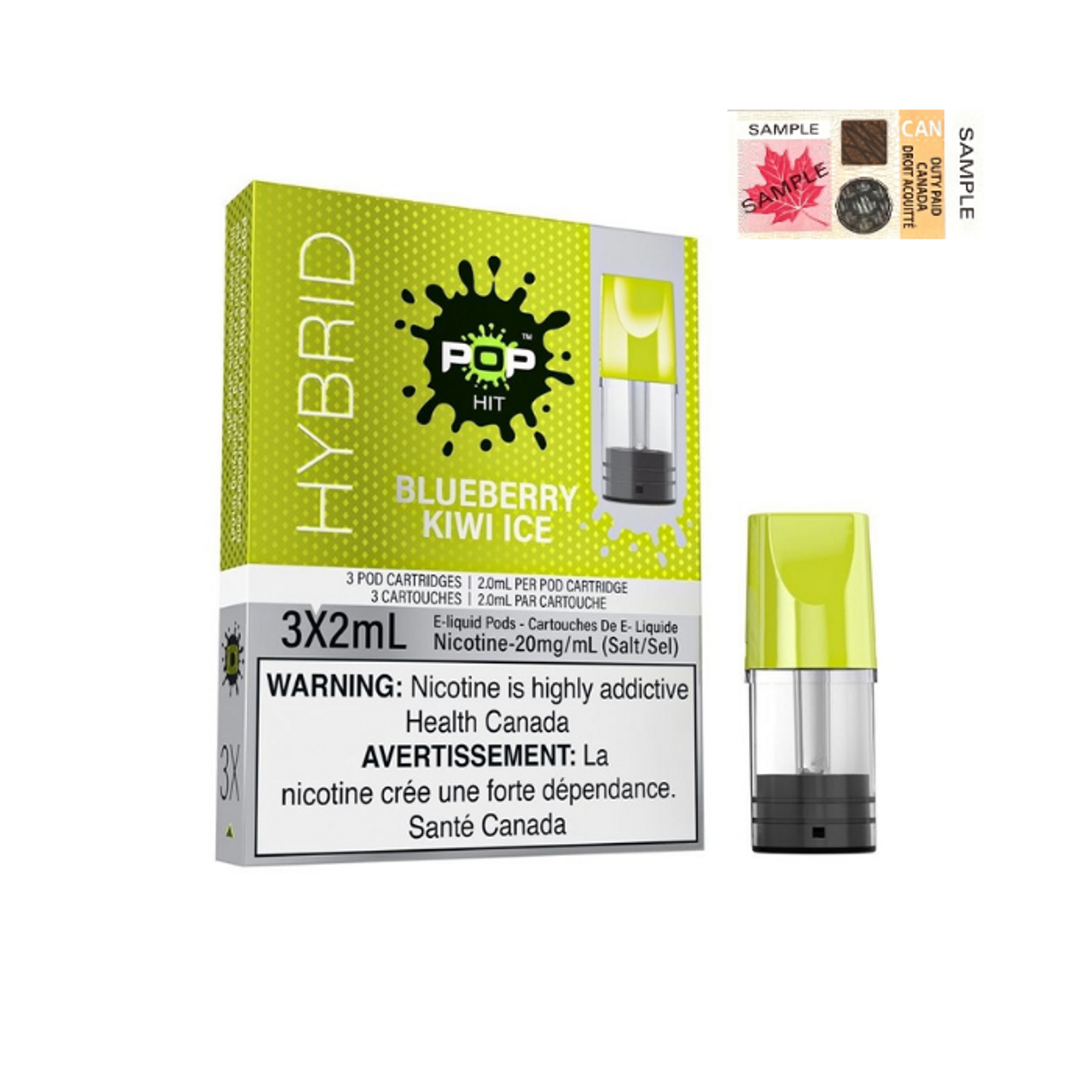 POP POP Hybrid Pods 20mg (3-Pack)