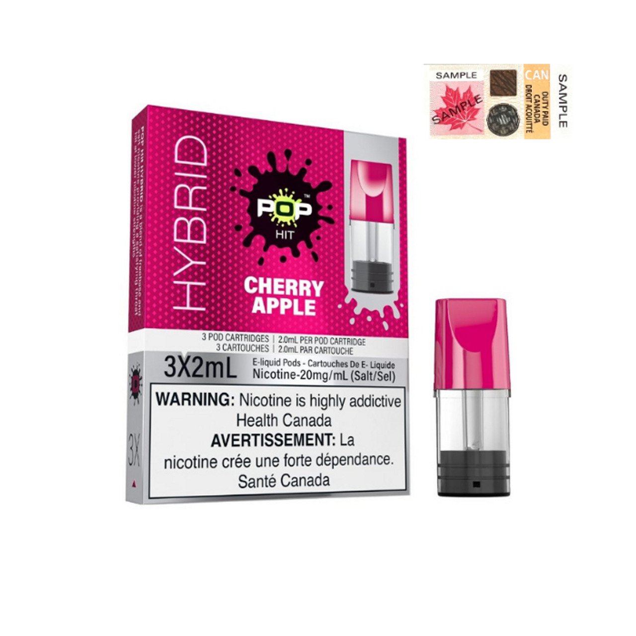 POP POP Hybrid Pods 20mg (3-Pack)