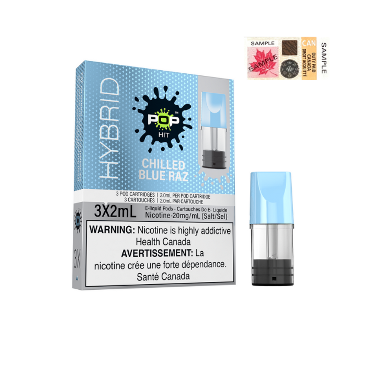 POP POP Hybrid Pods 20mg (3-Pack)