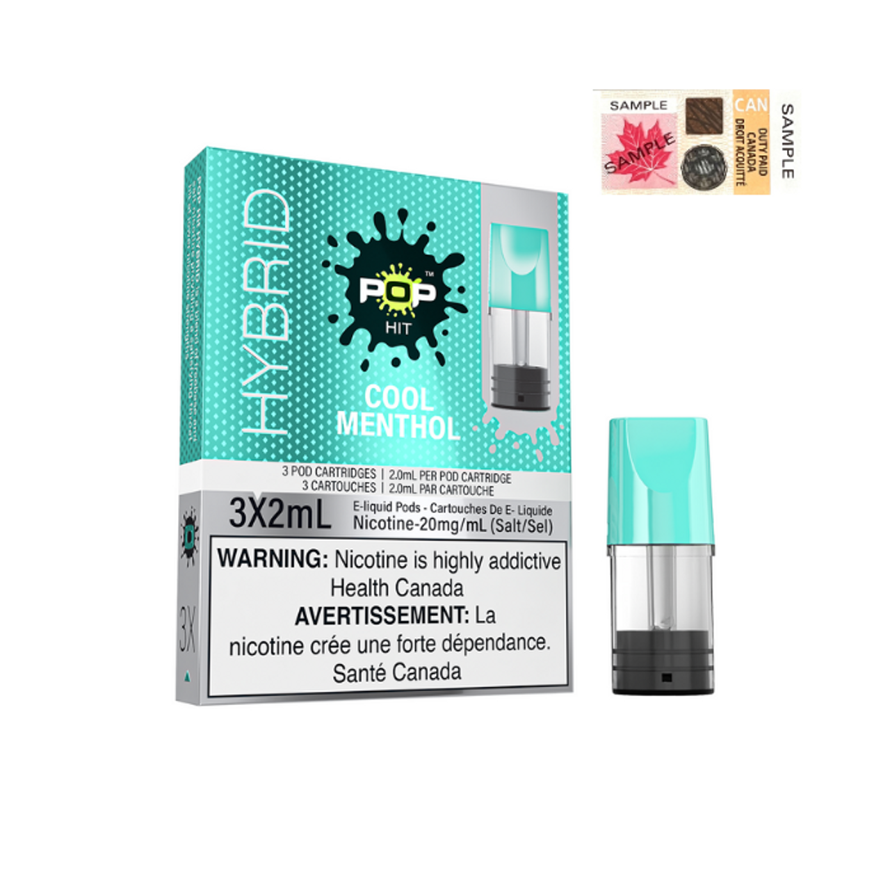 POP POP Hybrid Pods 20mg (3-Pack)